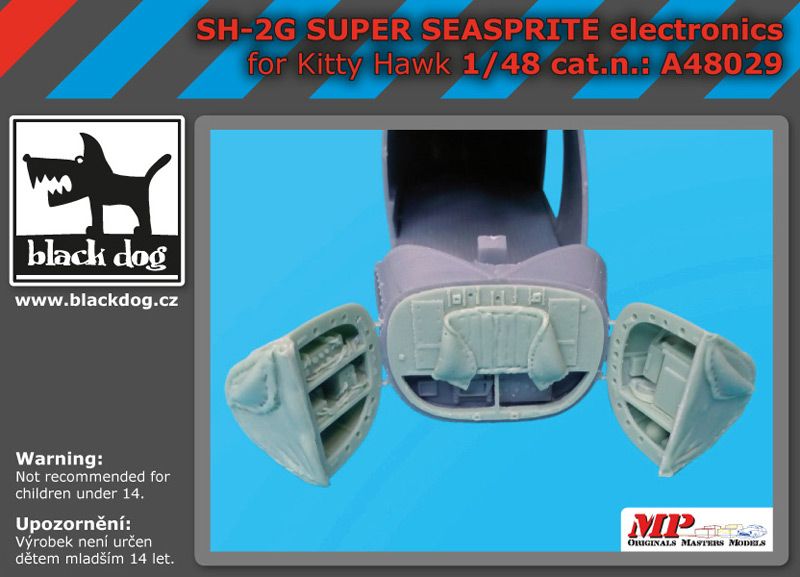 A48029 1/48 SH-2 G Super Seasprite electronic Blackdog