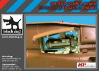 A48061 1/48 OH-58 D Kiowa engine