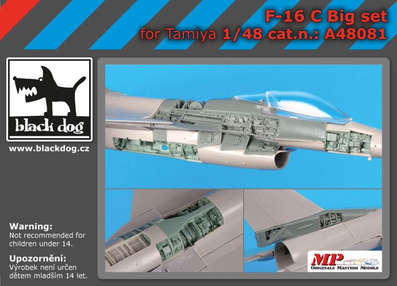 A48081 1/48 F-16 C big set Blackdog