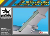 A7209 1/72 UP-3 D Orion wing flaps