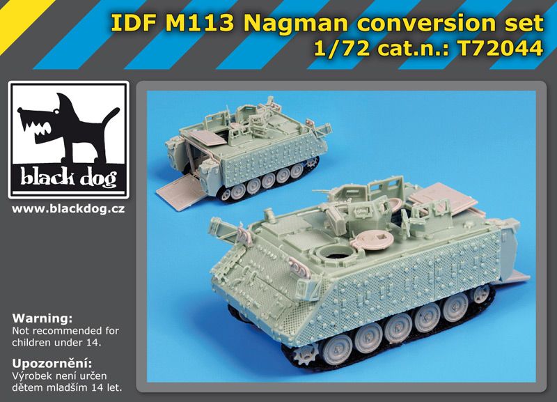 T72044 1/72 IDF M113 Nagmas conversion set Blackdog