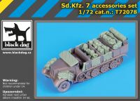 T72078 1/72 Sd.Kfz 7 accessories set