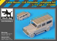 T72088 1/72 Land Rover110 Blackdog