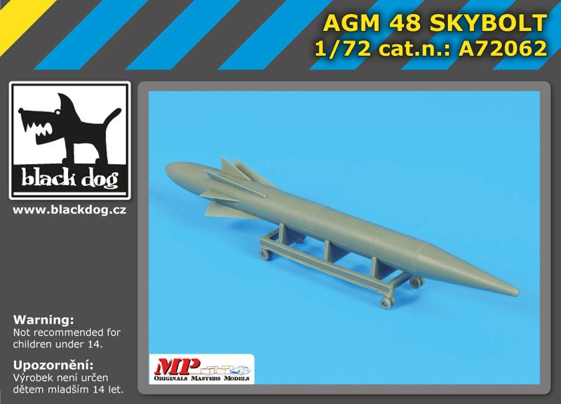 A72062 1/72 AGM 48 Skybolt Blackdog