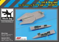 A72072 1/72 F-14 A big set