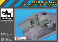 A72076 1/72 EH-101 Merlin engine Blackdog