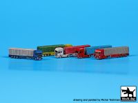 S70008 1/700 Trucks and trailers Blackdog
