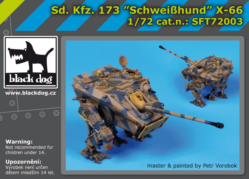 SFT72003 Sd.Kf3.173 Schweibhund X-66 Blackdog