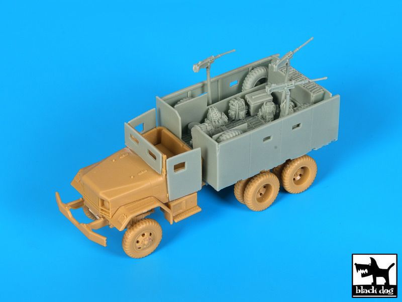 Black Dog 1/35 M1083 Gun Truck Conversion Set for Trumpeter kit