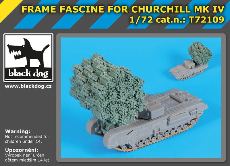 T72109 1/72 Framefascine for Churchill Mk IV Blackdog