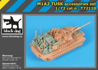 T72110 1/72 M1A2 TUSK accessories set