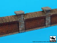 D72060 1/72 Brick wall Blackdog