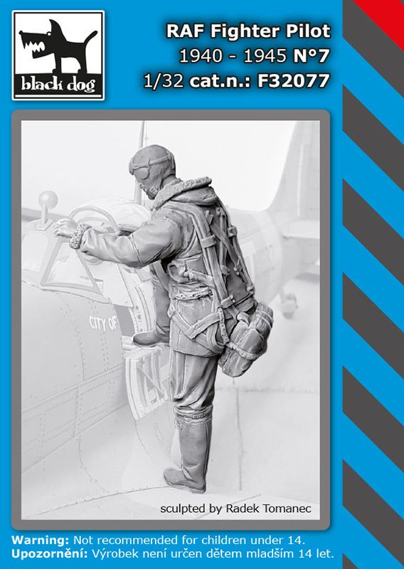RAF and British Commonwealth Fighter Pilot Master Details 32027 1/32 scale
