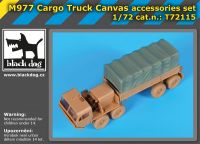 T72115 1/72 M 977 Cargo truck canvas accessories set