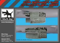 A48107 1/48 F-104 electronics+canon