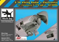 A72096 1/72 S 3 A Viking radar + electronics