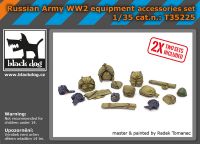 T35225 1/35 Russian Army WW2 equipment accessories set Blackdog