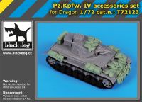 T72123 1/72 Pz.Kpfw IV accessories set