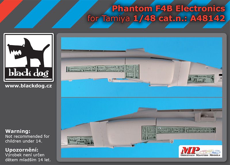 A48142 1/48 Phantom F4B electronics Blackdog
