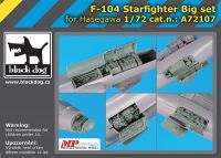 A72107 1/72 F-104 Starfighter big set