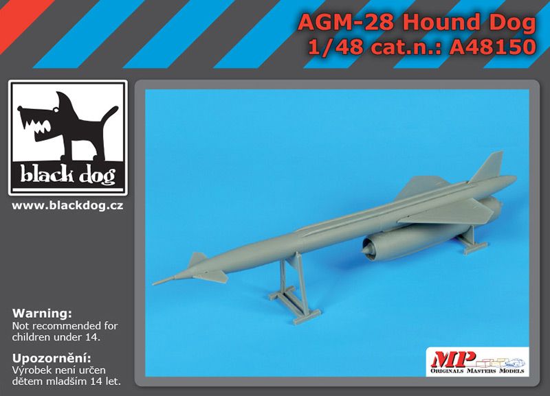 A48150 1/48 AGM-28 Hound dog Blackdog