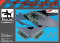 A48158 1/48 OV -10 Bronco engine + machine guns 