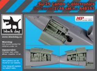 A48163 1/48 SU-25 canon + electronics