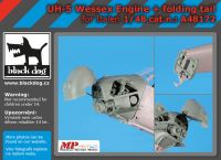 A48172 1/48 UH-5 Wessex engine + folding tail
