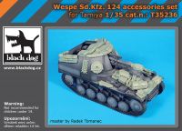 T35236 1/35 Wespe Sd.Kfz. 124 accessories set