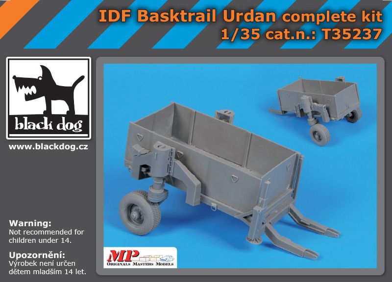 T35237 1/35 IDF Basktrail Urdan compete kit Blackdog