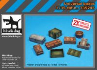 T35245 1/35 Universal boxes WWII accessories set