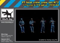 T72144 1/72 PT boat crew set N°2 Blackdog