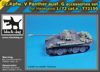 T72150 1/72 Pz.Kpfw V Pantther Ausf G accessories set