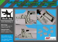 A32009 1/32 A-7 Corsair II magazine+electronics