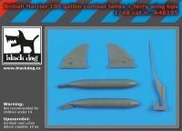 A48195 1/48 British Harrier 190gallon tanks + ferry wing tips