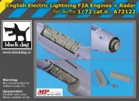 A72122 1/72 ENGLISH Electric Lightning F 2A