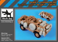 T35252 1/35 Jackal 2 accessories set Blackdog