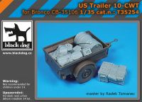 T35254 1/35 US trailer 10-CWT Blackdog