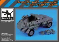 T35260 1/35 Sd.Kfz 247 Ausf B accessories set Blackdog