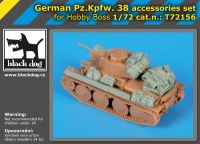 T72156 1/72 German Pz.Kpfw 38 accessories set
