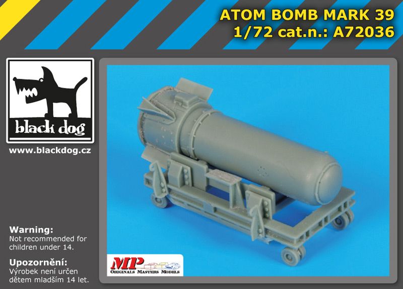 A72036 1/72 Atom bomb Mark 39 Blackdog
