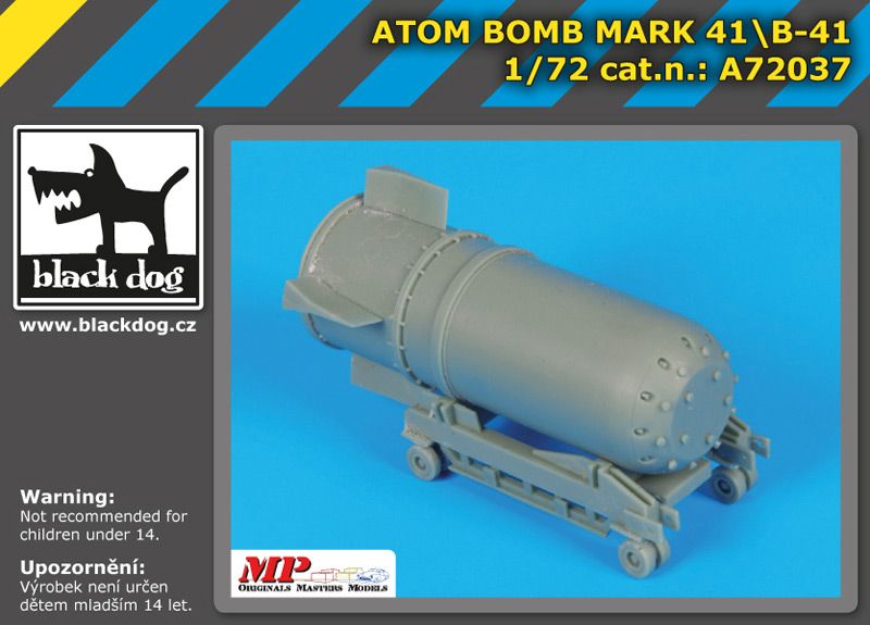 A72037 1/72Atom bomb Mark 4/B-41 Blackdog