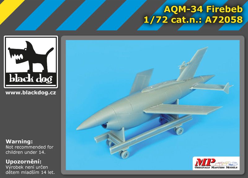 A72058 1/72 AQM -34 Frebeb Blackdog
