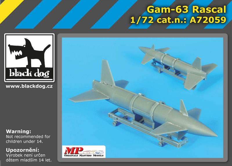 A72059 1/72 AQM -34 Frebeb Blackdog