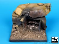 D35009 1/35 Destroyed M1A1 Abrams base Blackdog