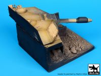 D35009 1/35 Destroyed M1A1 Abrams base Blackdog