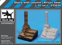 D35039 1/35 Stairs with column base