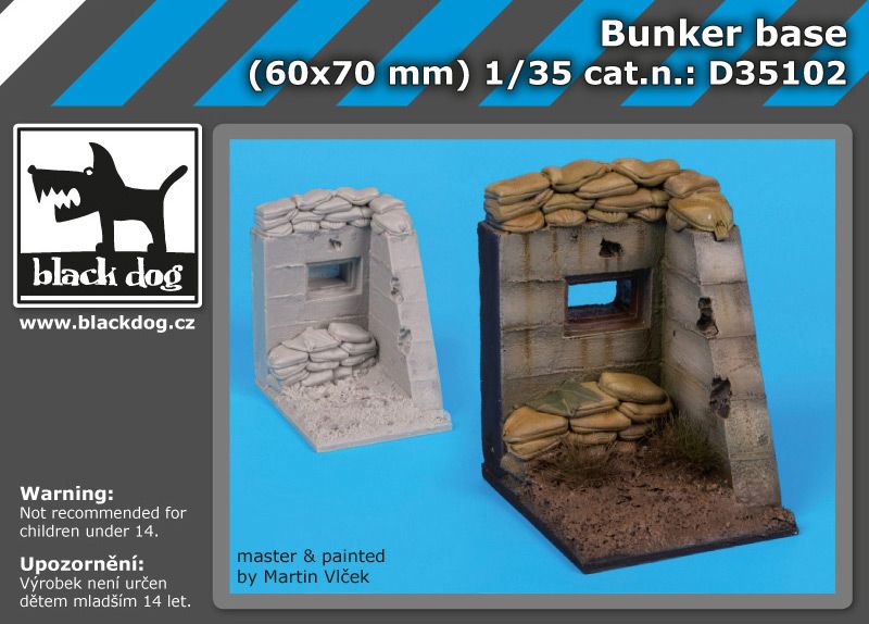 D35102 1/35 Bunker base Blackdog