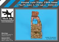 D35103 135 House ruin Italy 1944 base