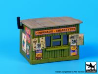 D72015 1/72 Kiosk- tobacco/ news paper Blackdog